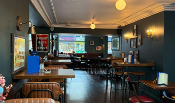 Restaurant seating area